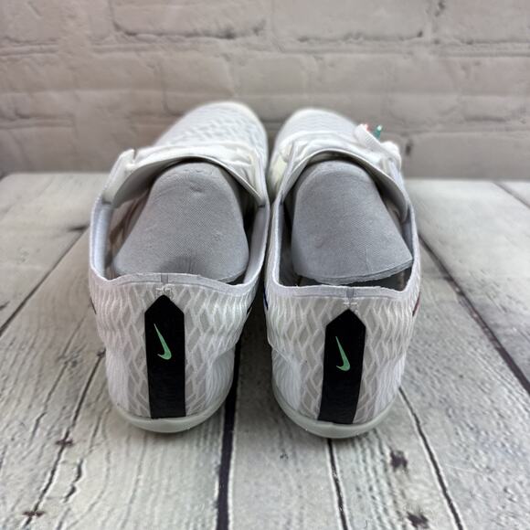 Sz 8 Nike Zoom Mamba 5 Track Shoe White Ombre Cleats AJ1697-100 Men’s New W/Bag - Picture 4 of 12
